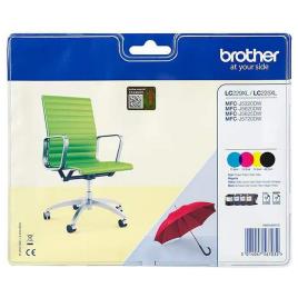 Brother Lc229xlvalbpdr One Size Cyan / Magenta / Yellow / Black