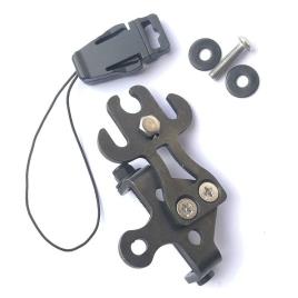 Pikotech Adaptador Omer Invictus Qr 3.0 One Size Black