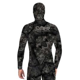 Omer Jaqueta De Caça Submarina Black Stone 5 Milímetros L Black Stone