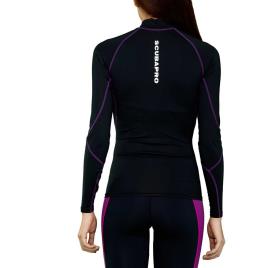 Scubapro Camiseta Feminina De Manga Comprida Upf 80 T Flex XS Onyx