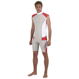 Mares Terno Rashguard Trilastic Dc XS Grey / Red