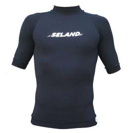 Seland Camiseta Manga Curta Elastan S Black