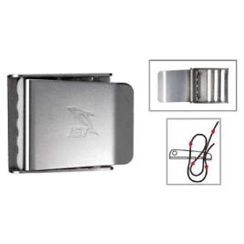 Ist Dolphin Tech Belt Buckle One Size Stainless Steel