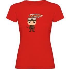 Camiseta De Manga Curta Chibi Spearfisher XL Red