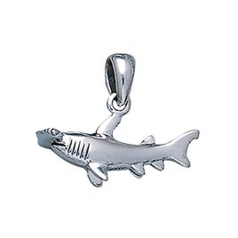 Dive Silver Small Hammerhead Shark Pendant One Size Silver