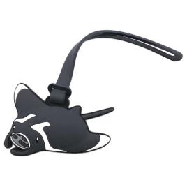 Dive Inspire Chaveiro Manta Ray Matty One Size Black / White