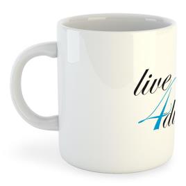 Kruskis Caneca Live 4 Dive 325ml One Size White