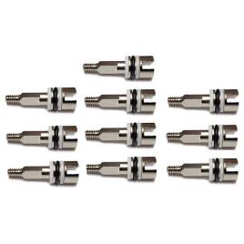 Complete Stem Valve For Model A-b 10 Units One Size Silver