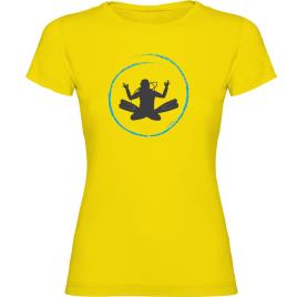 Camiseta De Manga Curta Diver Zen M Yellow