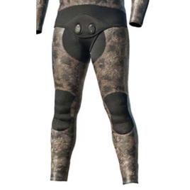 Calças De Caça Submarina Thermal Skin 5 Milímetros 2XL Brown Camo