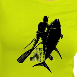 Camiseta De Manga Curta Blue Water Hunting S Light Green