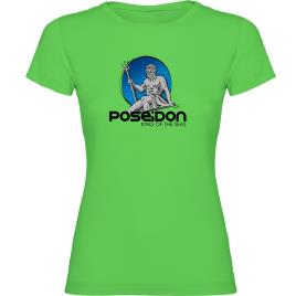 Camiseta De Manga Curta Poseidon XL Light Green