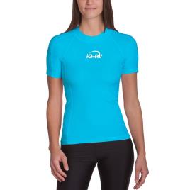 Iq-company Camiseta Feminina De Manga Curta Uv 300 Slim Fit S Turquoise