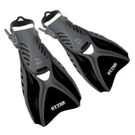Barbatanas Snorkeling Otter EU 40-44 Black