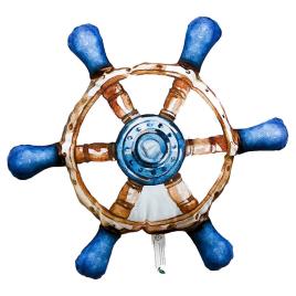 Ship Helm One Size Blue