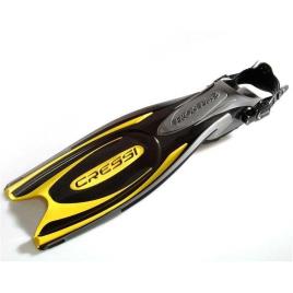 Barbatanas Megulho Frog Plus EU 42-44 Black / Yellow