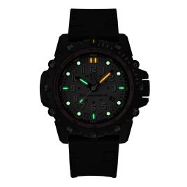 Luminox Relógio Commando Frogman 3301 42 mm Grey / White / PU Black