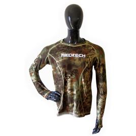 Rash Guard Cryptik Rock L Brown / Green