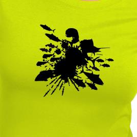 Kruskis Camiseta De Manga Curta Splash XL Light Green