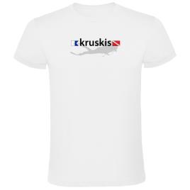 Camiseta De Manga Curta Diver Flags 3XL White