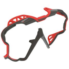 Pure Wire Single Frame One Size Grey / Red