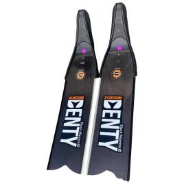 Denty Aletas Médias+carbono Black Mamba V2 EU 46-47 Black
