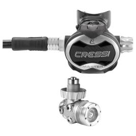 Cressi Conjunto Regulador Master Chrome T10 Sc Din 300 One Size