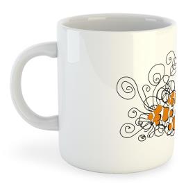 Kruskis Caneca Clownfish 325ml 325 ml (11 oz) White