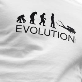 Camiseta De Manga Curta Evolution Diver L White