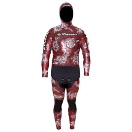 Caça Submarina Thermal Skin 7 Milímetros L Red Camo