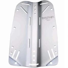 Tecnomar Aluminium Backplate One Size Silver