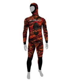 Epsealon Caça Submarina Red Fusion 1.5 Milímetros S Red / Black