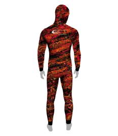 Epsealon Caça Submarina Red Fusion 1.5 Milímetros S Red / Black