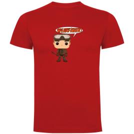 Camiseta De Manga Curta Chibi Spearfisher L Red