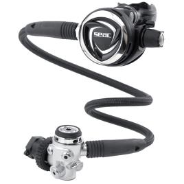 Seacsub Conjunto Regulador Dx200 Int One Size Black