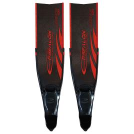 Barbatanas Caça Submarina Legends Max EU 38-39 Black