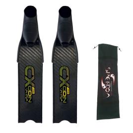 Barbatanas Caça Submarina Cx Odin Quattro Carbon EU 44-45 Black