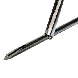 Tahitiana Gt Super Steel Spear For Marlin Carbone Revo Concept 7 Mm 170 cm Black