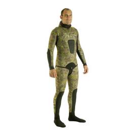 Spetton Caça Submarina Med 7 Milímetros 2XL Green Camo