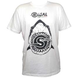 Sigalsub Camiseta De Manga Curta Sigal Mod 4 L White / Black