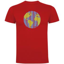 Camiseta De Manga Curta Barracuda World 3XL Red