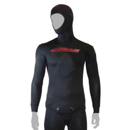 Epsealon Jaqueta De Caça Submarina Shadow 9 Milímetros XL Full Black