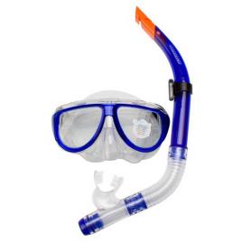 Conjunto Máscara Com Snorkel Diving One Size Cobalt Blue