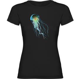 Camiseta De Manga Curta Jellyfish S Black