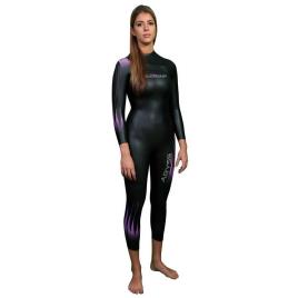 Mulher Apnéia Abyss 2 Milímetros M Black / Purple