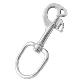 Inox Carabiner Butterfly-ring One Size Silver