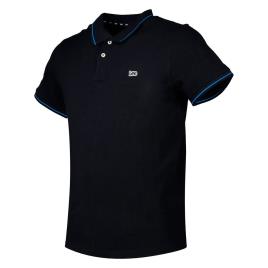 Camisa Polo De Manga Curta Piqué 3XL Black