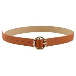 Cinto Bonna 85 cm Cognac / Detail Gold Buckle