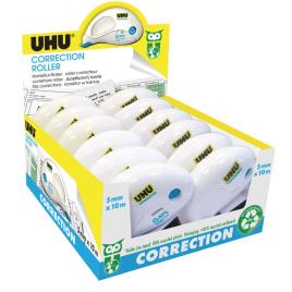 Rolo Fita Corretora, 5 mm x 10 m, Branco