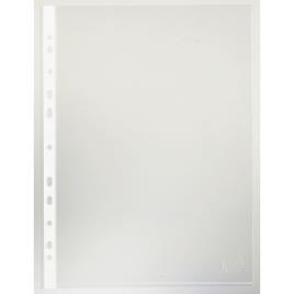Bolsa Perfurada, A4, 11 Orifícios, Polipropileno, 100 Mícrones, Suave, Transparente